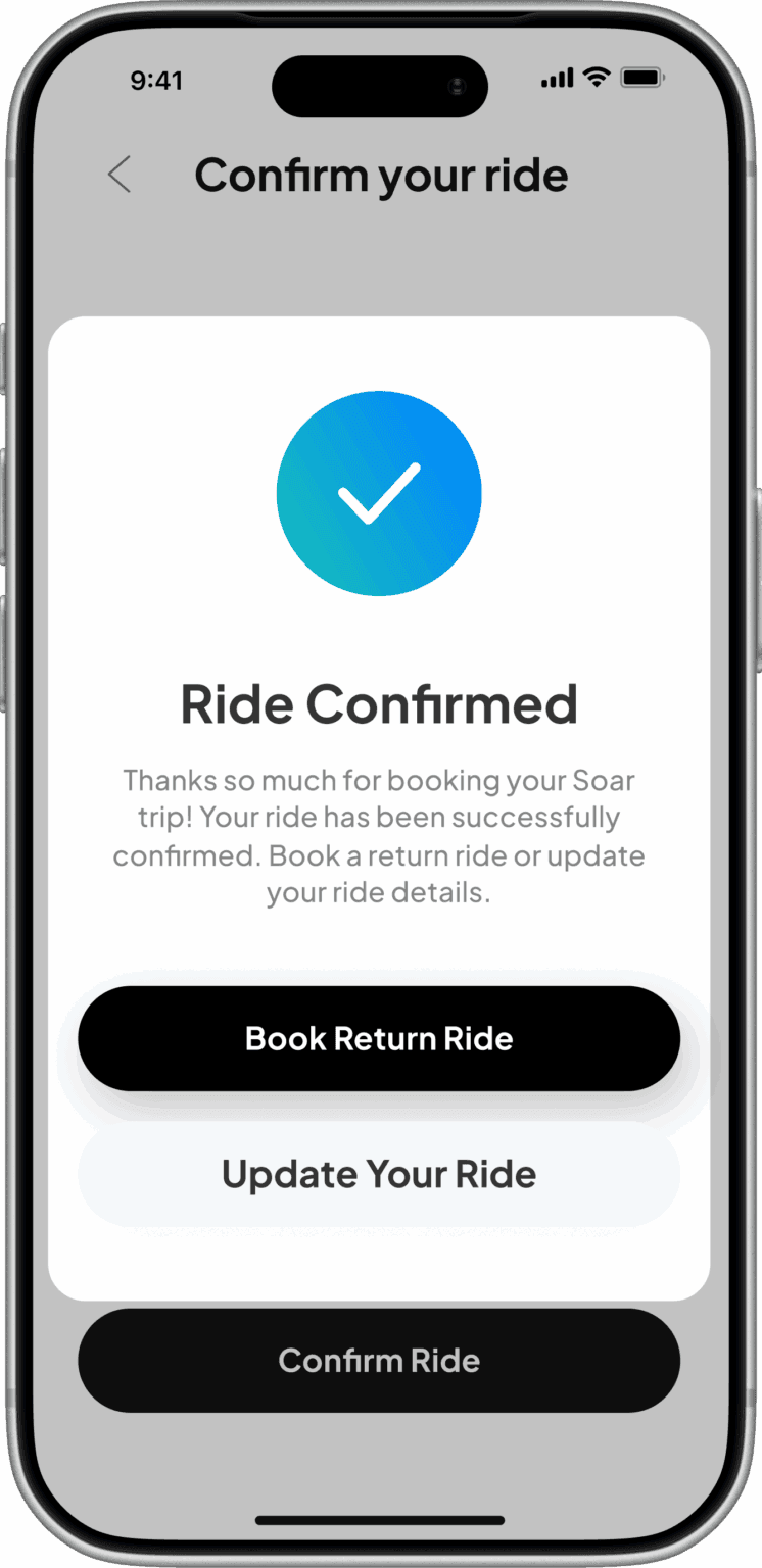 Soar app — Fly